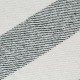 Sonata Декоративно одеяло, памук, ивици, 125x150 см, тъмнозелено