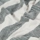 Sonata Декоративно одеяло, памук, ивици, 220x250 см, тъмнозелено