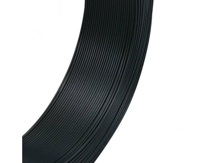 Sonata Тел за привързване на ограда 250 м 2,3/3,8 мм стомана зелена