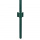 Sonata Ограда от телена мрежа с колчета, стомана, 25х0,75 м, зелена