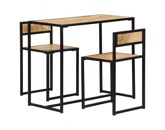 Sonata Трапезен комплект, 3 части, мангово дърво масив