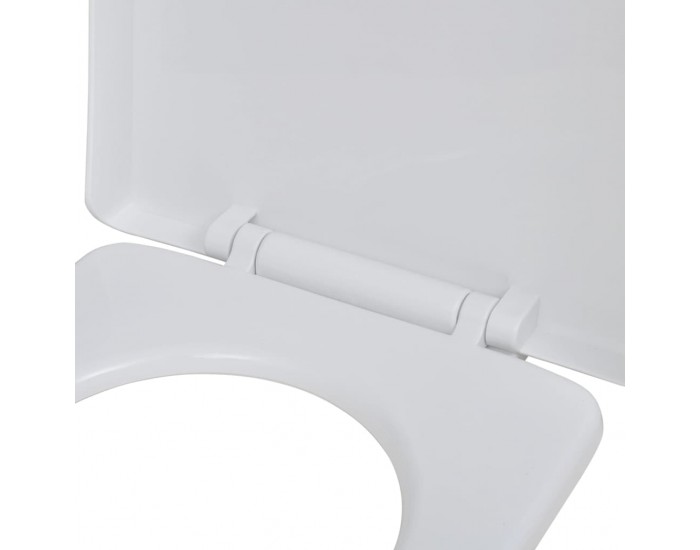 Sonata Тоалетни седалки с плавно затваряне, 2 бр, пластмаса, бели