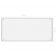 Sonata Кухненски гръб, бял, 90x40 см, закалено стъкло