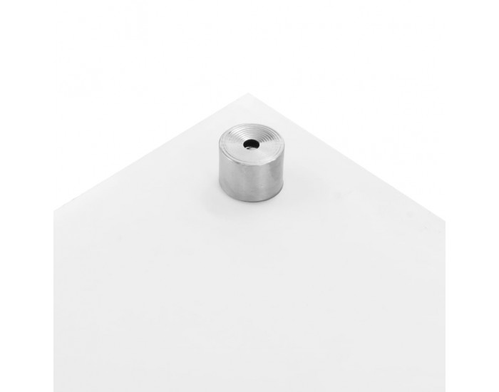 Sonata Кухненски гръб, бял, 90х50 см, закалено стъкло