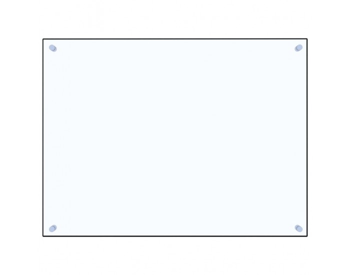 Sonata Кухненски гръб, прозрачен, 80x60 см, закалено стъкло