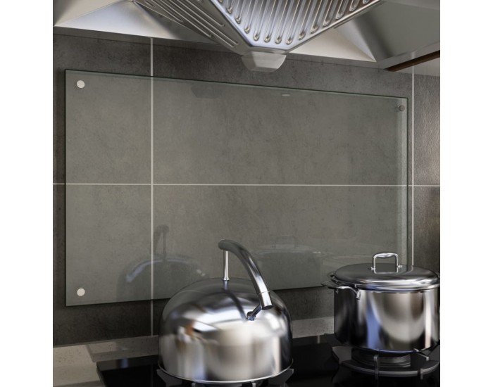 Sonata Кухненски гръб, прозрачен, 90х50 см, закалено стъкло