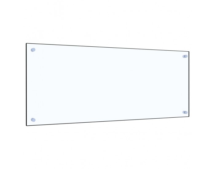 Sonata Кухненски гръб, прозрачен, 100x40 см, закалено стъкло