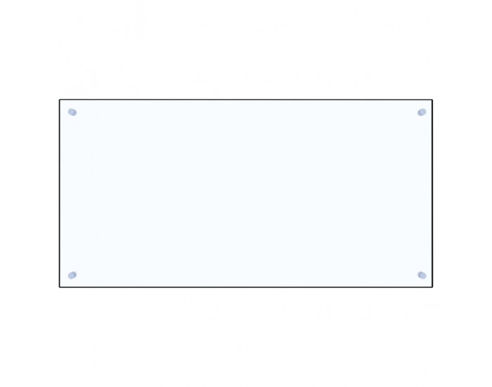 Sonata Кухненски гръб, прозрачен, 100x50 см, закалено стъкло