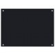 Sonata Кухненски гръб, черен, 70х50 см, закалено стъкло