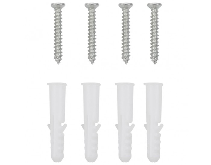 Sonata Кухненски гръб, черен, 70х60 см, закалено стъкло