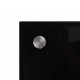 Sonata Кухненски гръб, черен, 90x40 см, закалено стъкло