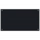 Sonata Кухненски гръб, черен, 90х50 см, закалено стъкло