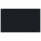 Sonata Кухненски гръб, черен, 100x60 см, закалено стъкло