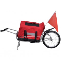 Товарно ремарке за колело с една гума и транспортна чанта - Бизнес и Промишленост