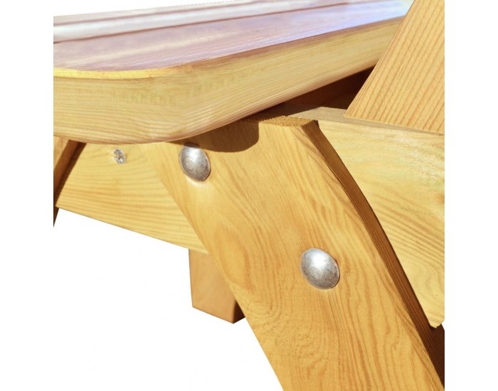 Sonata Градински столове, 2 бр, импрегниран бор