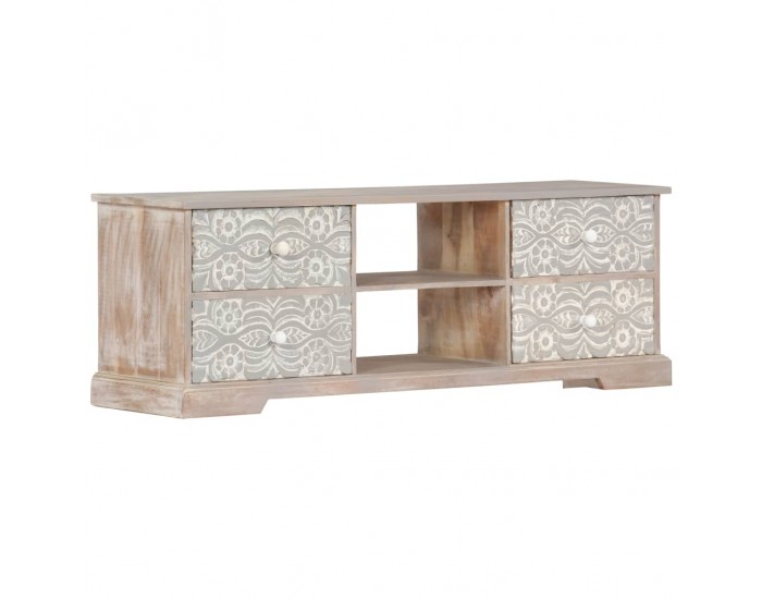 Sonata ТВ шкаф, 120x30x40 см, акациево дърво масив