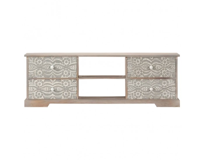 Sonata ТВ шкаф, 120x30x40 см, акациево дърво масив