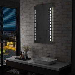 Sonata LED стенно огледало за баня, 60x100 см - Баня
