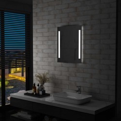 Sonata LED стенно огледало за баня, 50x60 см - Шкафове за баня