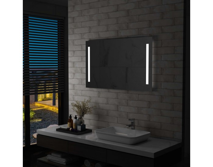 Sonata LED стенно огледало за баня, 100x60 см Sonata LED стенно огледало за баня, 100x60 см