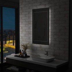 Sonata LED стенно огледало за баня, 60x100 см - Шкафове за баня
