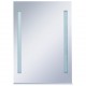 Sonata LED стенно огледало за баня с рафт, 50x70 см