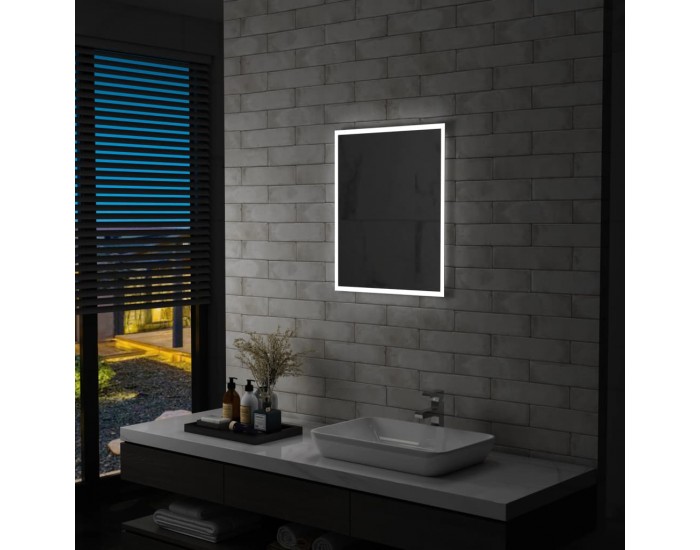 Sonata LED стенно огледало за баня, 50x60 см