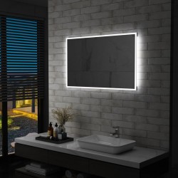 Sonata LED стенно огледало за баня, 100x60 см - Шкафове за баня