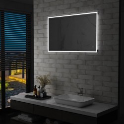 Sonata LED стенно огледало за баня със сензор за допир, 100x60 см - Баня