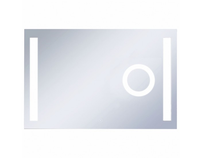 Sonata LED стенно огледало за баня със сензор за допир, 100x60 см