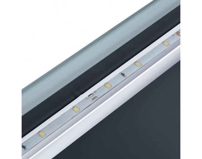 Sonata LED стенно огледало за баня със сензор за допир, 100x60 см