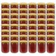 Sonata Стъклени буркани за сладко със златисти капачки, 48 бр, 230 мл