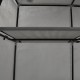 Sonata Гардероб с отделения и лостове, сив, 150x45x175 см, плат