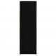 Sonata Гардероб, черен, 87x49x159 см, текстил