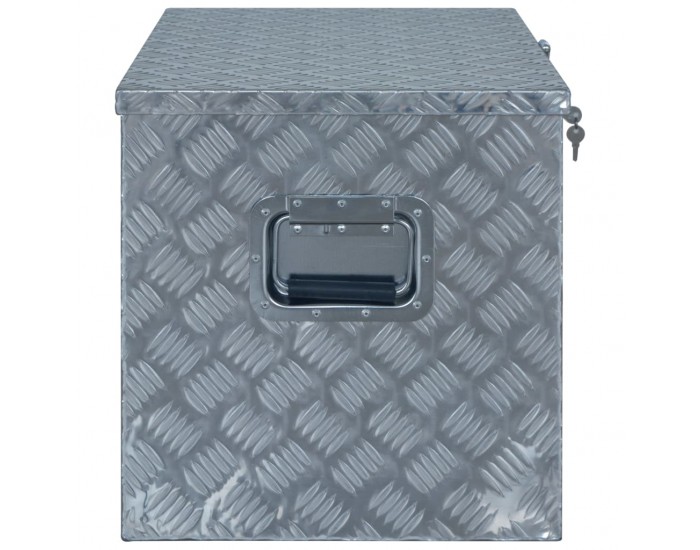 Sonata Алуминиева кутия, 610x430x455 мм, сребриста