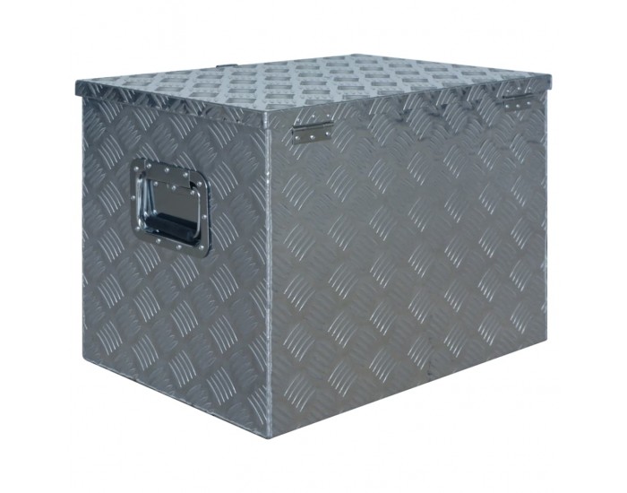 Sonata Алуминиева кутия, 610x430x455 мм, сребриста