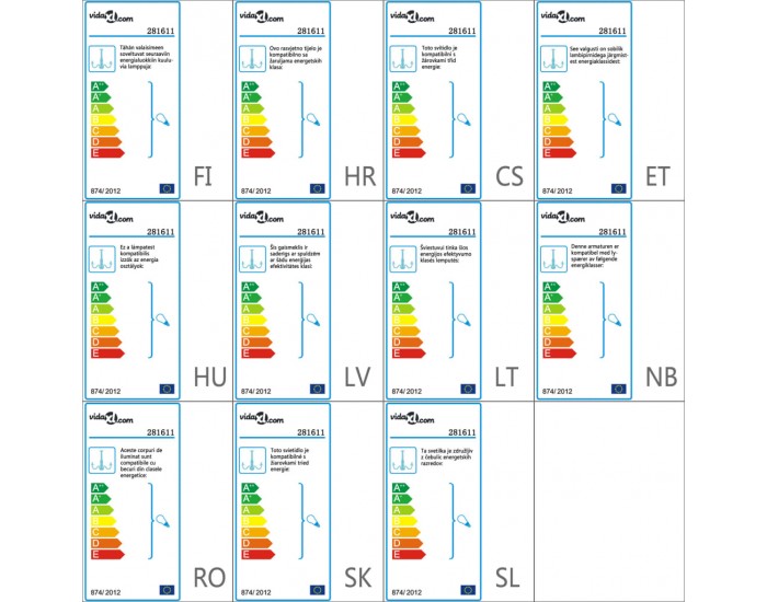 Sonata Полилей с кристали, златист, 12 х Е14 крушки