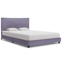 Sonata Рамка за легло, светлосива, текстил, 140x200 см - Тапицирани легла