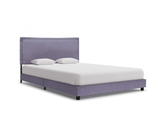 Sonata Рамка за легло, светлосива, текстил, 140x200 см