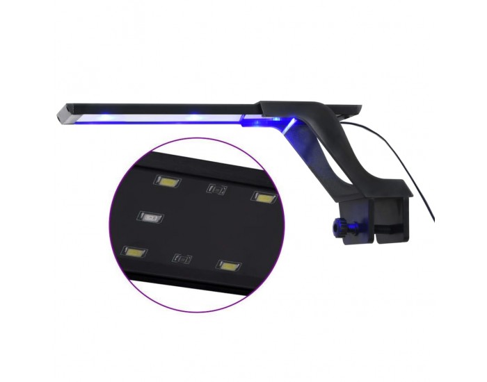 Sonata LED лампа за аквариум със скоба, 25-45 см, синьо и бяло Sonata LED лампа за аквариум със скоба, 25-45 см, синьо и бяло