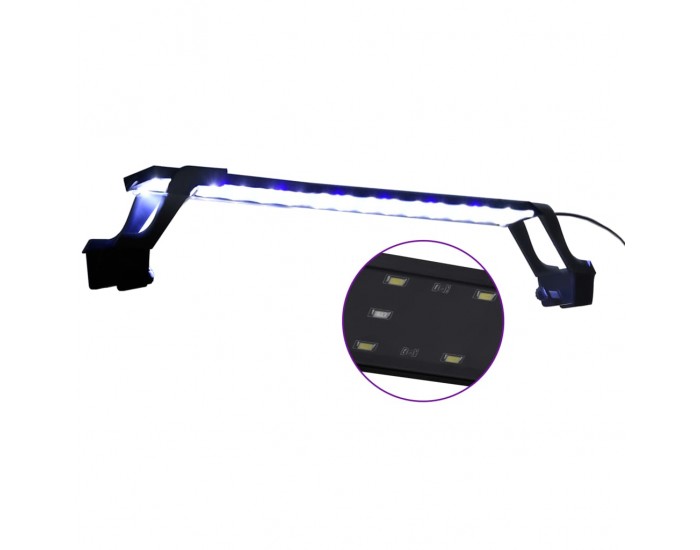 Sonata LED лампа за аквариум със скоби, 55-70 см, синьо и бяло