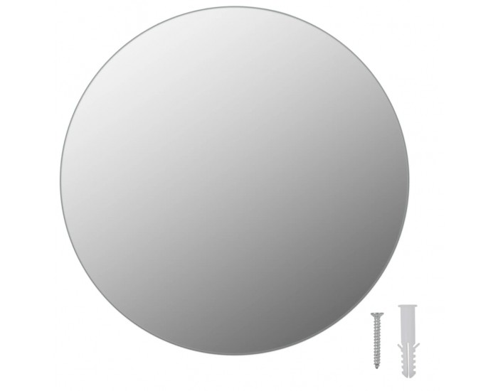 Sonata Безрамково огледало, кръгло, 30 см, стъкло