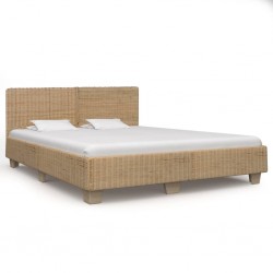 Sonata Рамка за легло, ръчно тъкан естествен ратан, 180x200 см - Легла