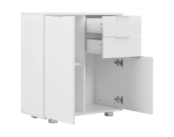 Sonata Бюфет, бяло със силен гланц, 71x35x76 см, ПДЧ Sonata Бюфет, бяло със силен гланц, 71x35x76 см, ПДЧ