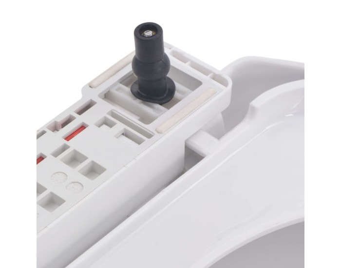 Sonata Тоалетна седалка, плавно затваряне, бърз монтаж/демонтаж, бяла