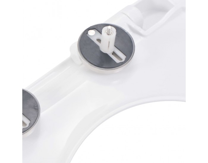 Sonata Тоалетна седалка, плавно затваряне, бърз монтаж/демонтаж, бяла