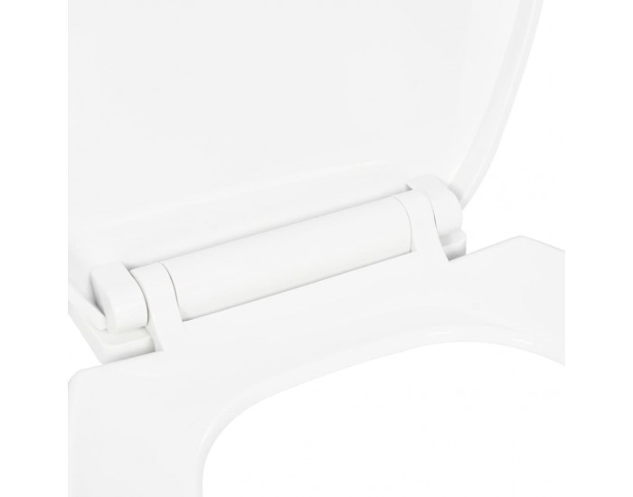 Sonata Тоалетна седалка, плавно затваряне, бърз монтаж/демонтаж, бяла