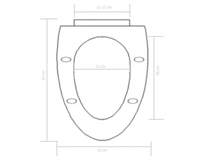 Sonata Тоалетна седалка, плавно затваряне, бърз монтаж/демонтаж, бяла