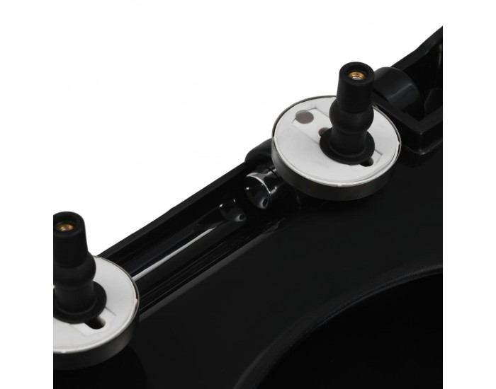 Sonata Тоалетна седалка, плавно затваряне, бърз монтаж/демонтаж, черна