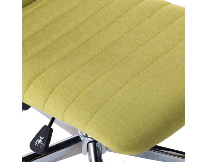 Sonata Трапезни столове, 2 бр, зелени, текстил